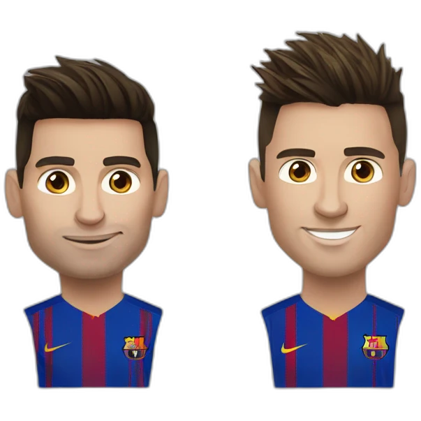 Messi et cr7 emoji