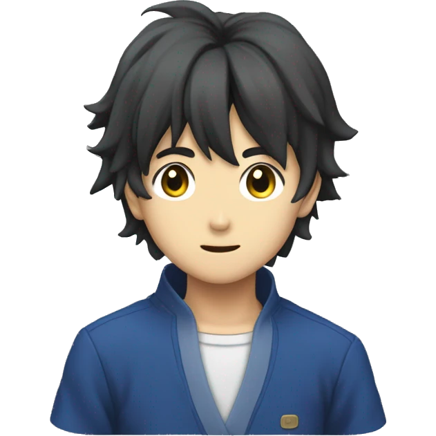 Isagi Yoichi from blue lock emoji