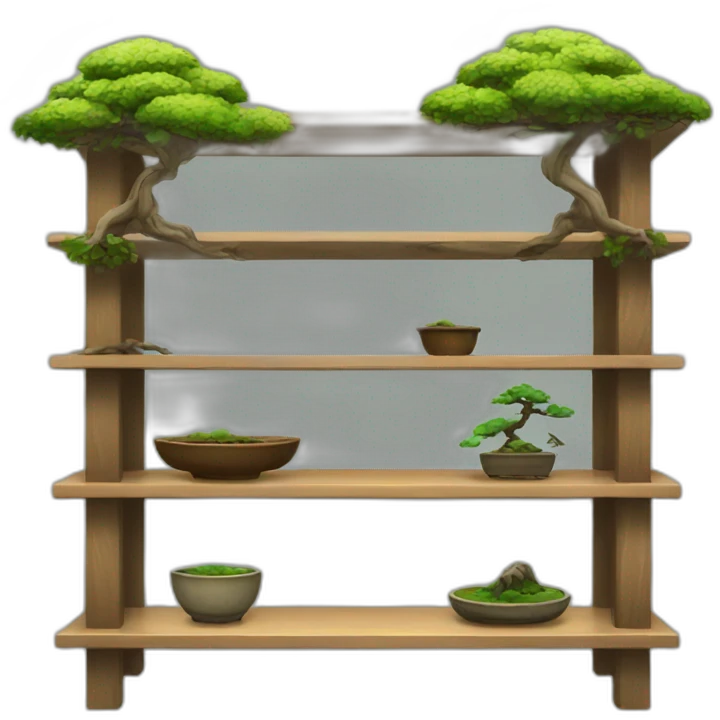 bonsai shelf emoji