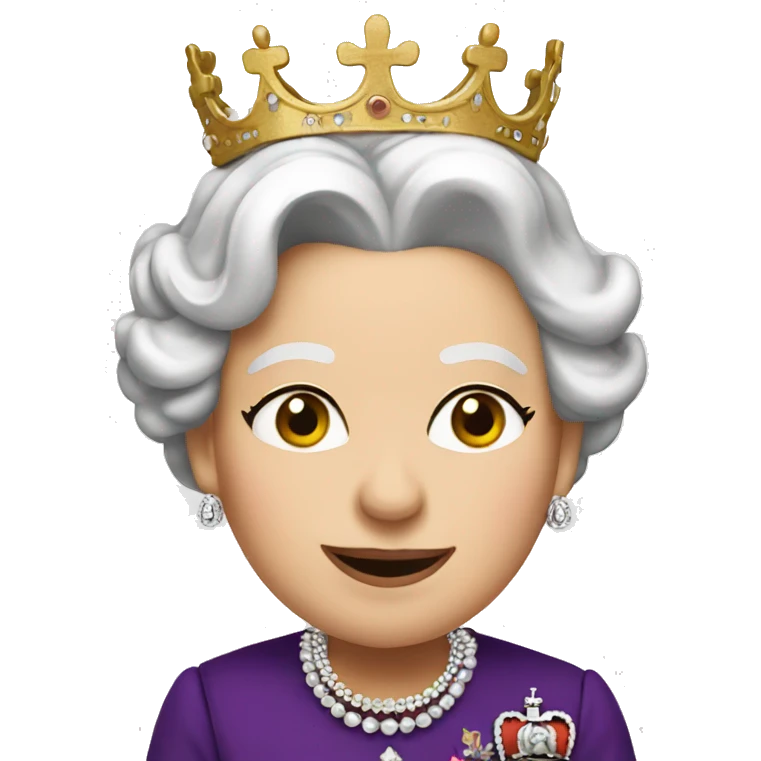 queen elizabeth emoji