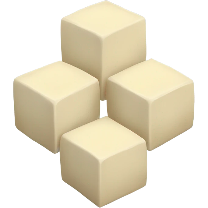 Tofu cubes emoji