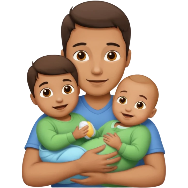 Man with Baby. emoji