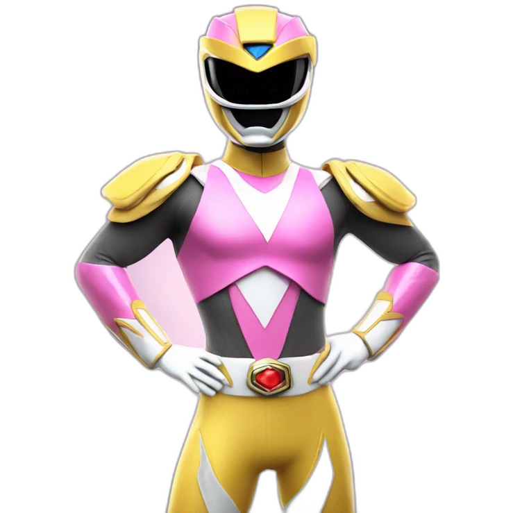 crystal power ranger full body emoji
