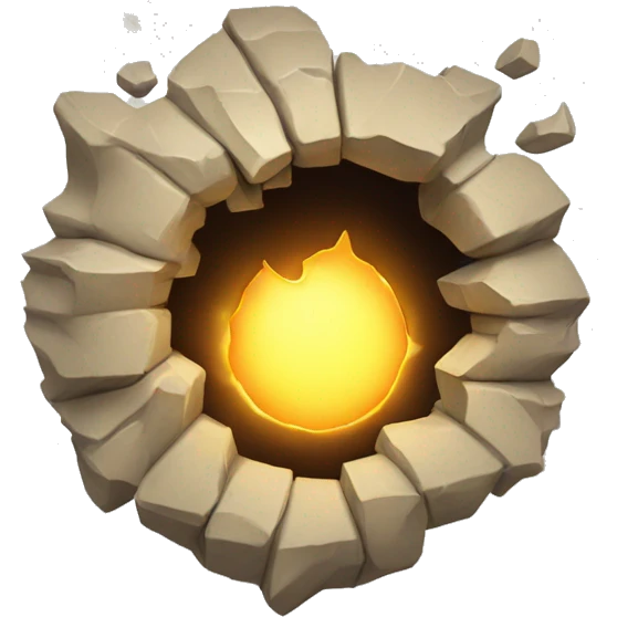 hole sparkeling emoji
