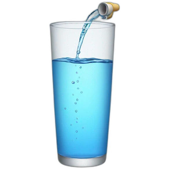 Drinking water  emoji