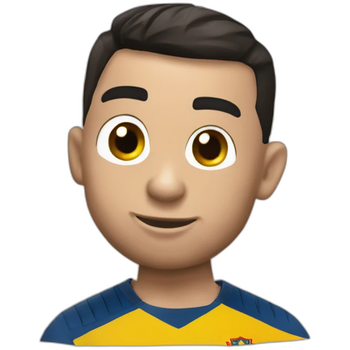 Ronaldo sur Messi emoji