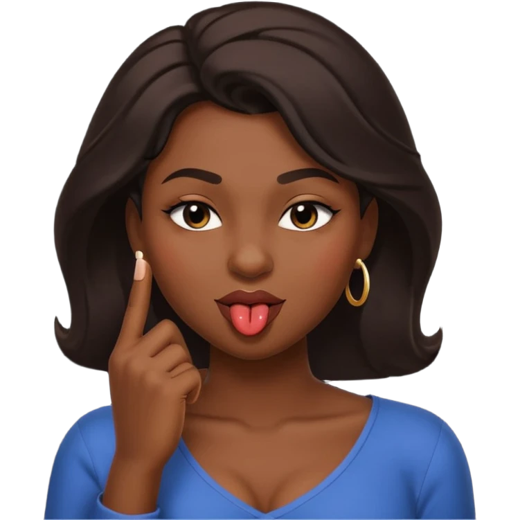 Emoji coquin avec le doigt dans le coin de la bouche 😏 avec ce regard là et cette tête qui se mord le doigt le visage plus dragueur romantique  emoji