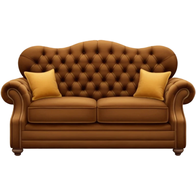 brown Aesthetic sofa emoji