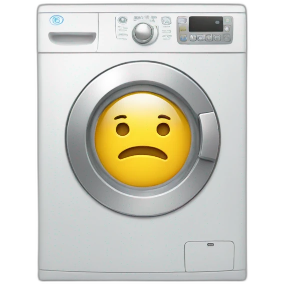 Lave linge qui fuit emoji