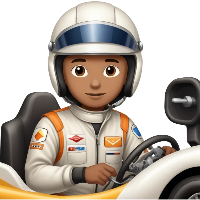 Human Racecar repair emoji