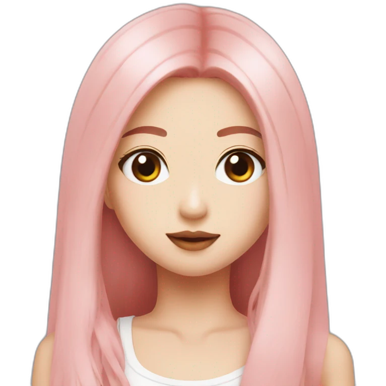 blackpink rosé emoji