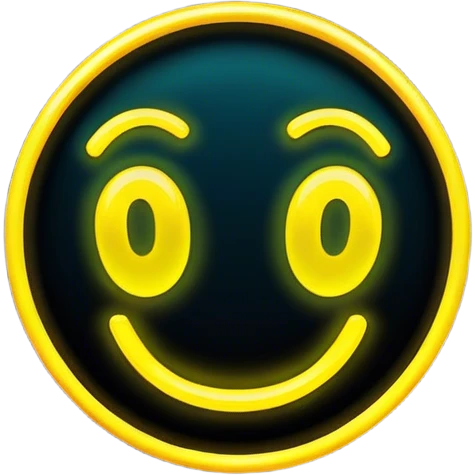 Neon emoji