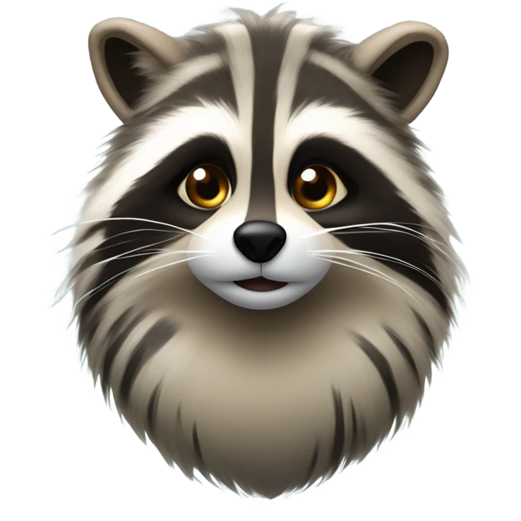 Coon skin cap emoji