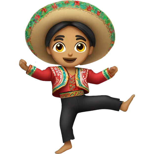 Bailarin mexicano emoji