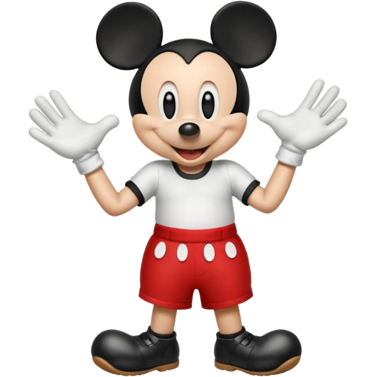 Mickey mouse emoji