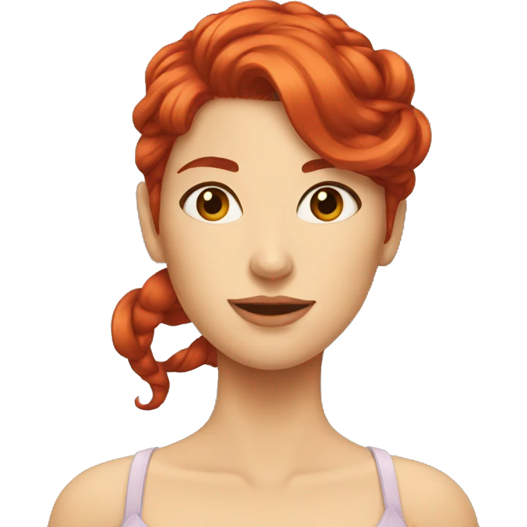 women with red hair kappa emoji
