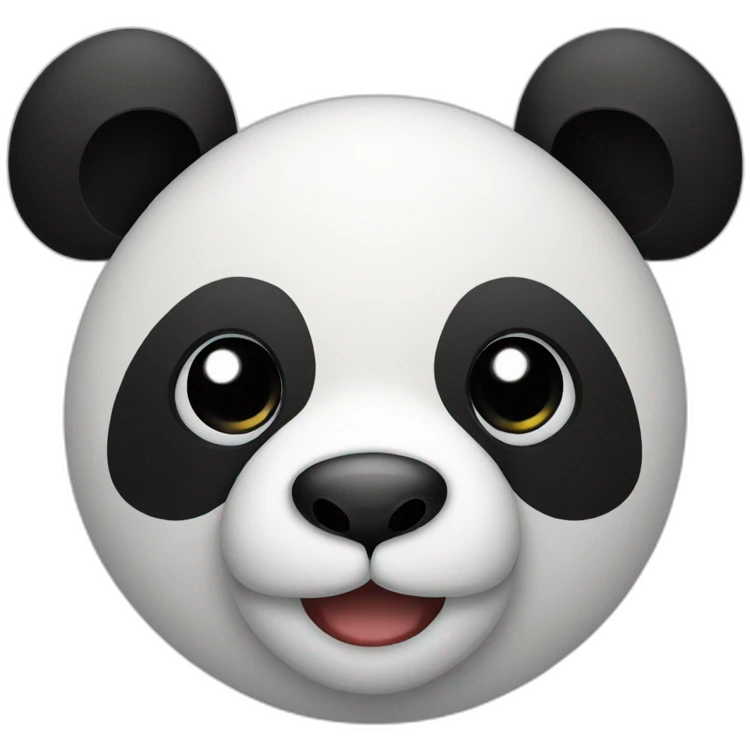 Logo panda emoji