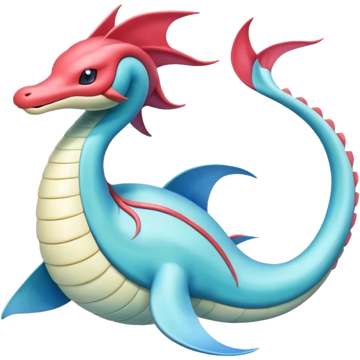 Koraidon-Milotic-Salamence-Fakémon-hybrid-creature (full body)  emoji