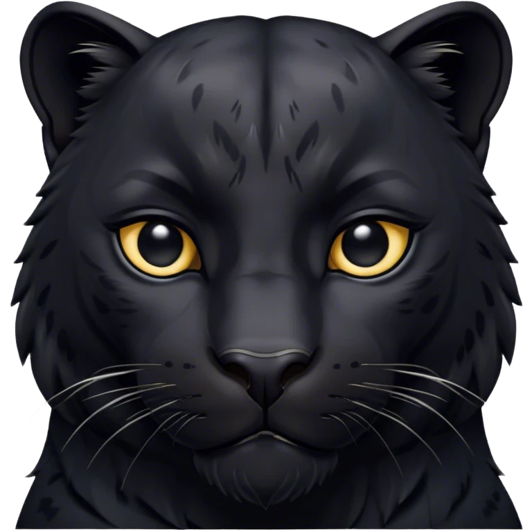 Black panther full body  emoji