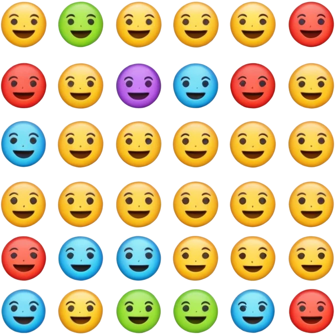 Izraditi set emojija emoji