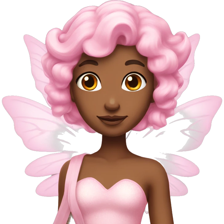 Pastel pink fairy princess  emoji