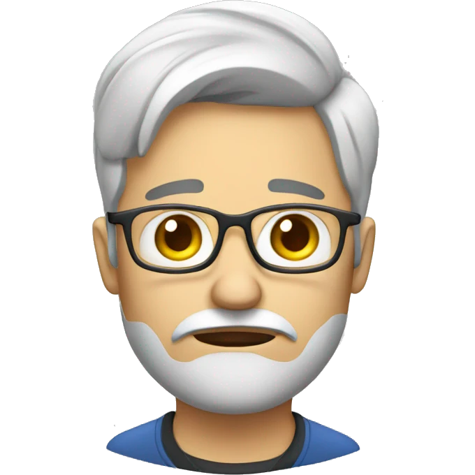 A tired teacher emoji