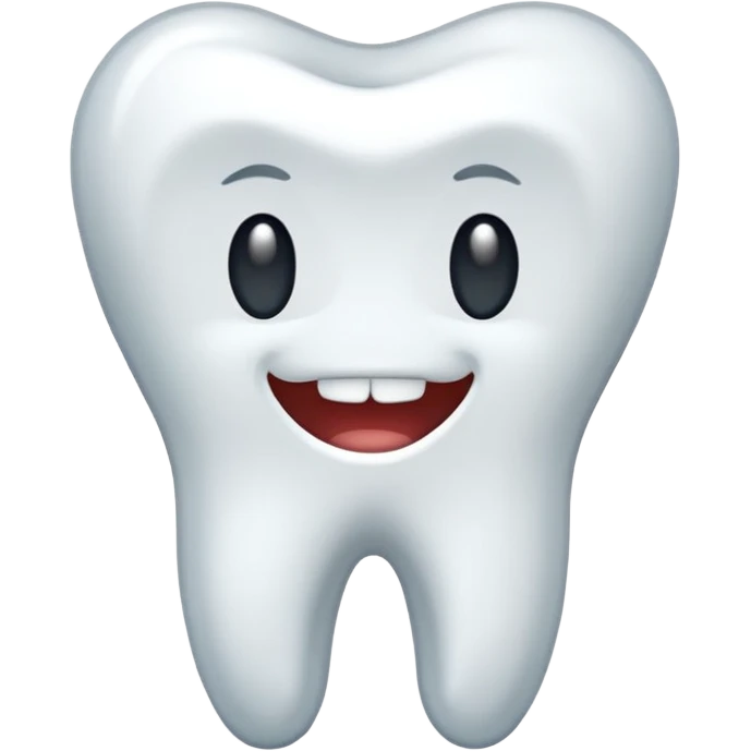 вот такой обычный зуб 🦷 emoji
