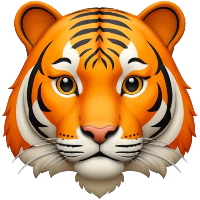 TIGER-COLOURED BOULTERIEU emoji