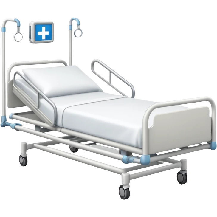 A hospital bed emoji