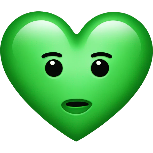 Heart Green emoji