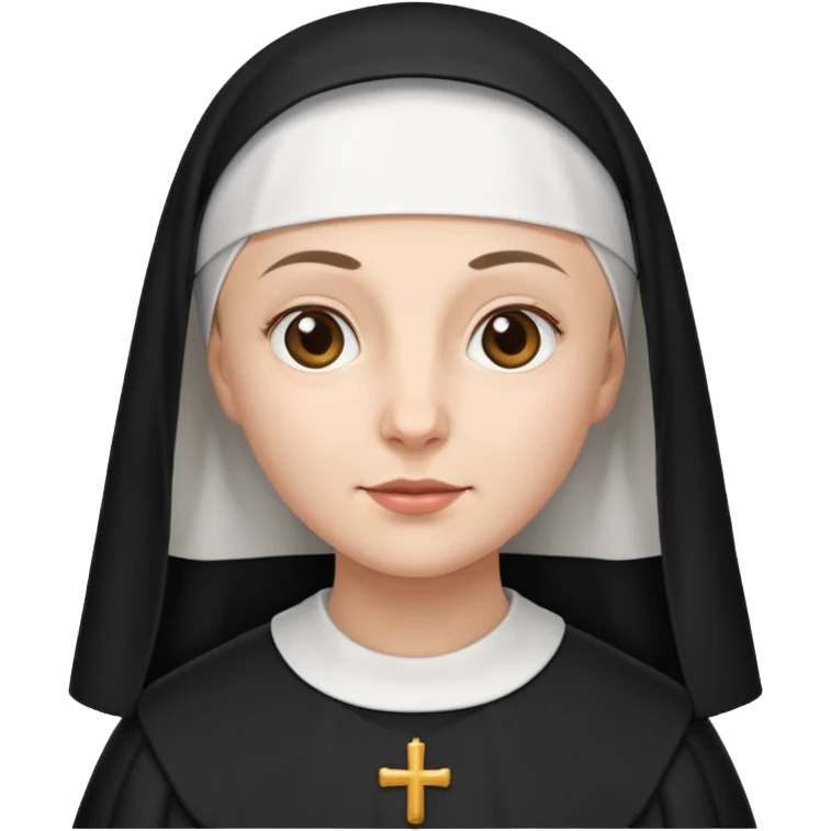A nun emoji