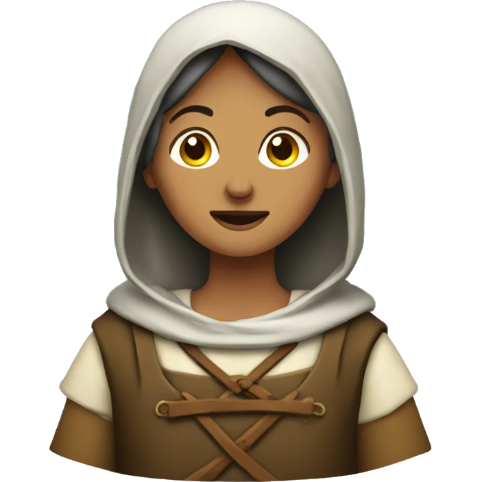 medieval woman peasant emoji
