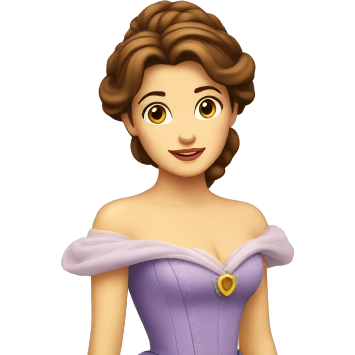 Princess belle emoji