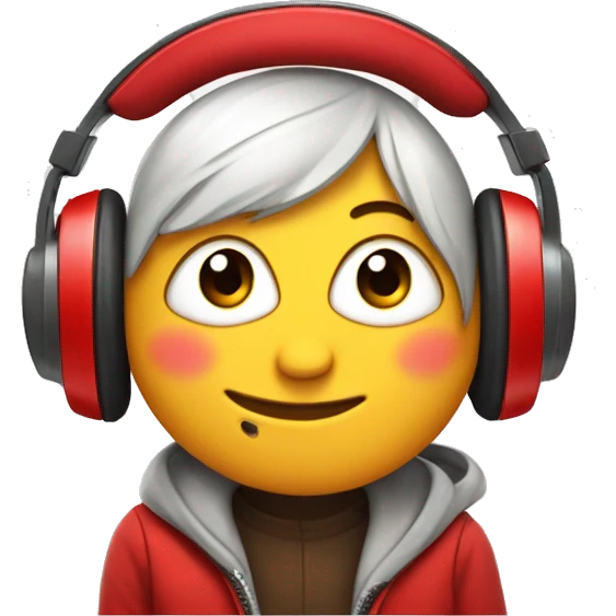 A bottle of coca cola with a face, ears and headphones and clothes emoji
