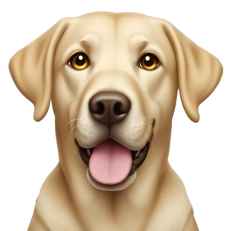 Labrador retriever emoji