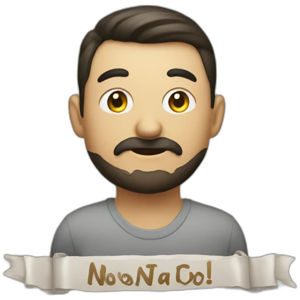 banner with the text "non tatam hoc" emoji