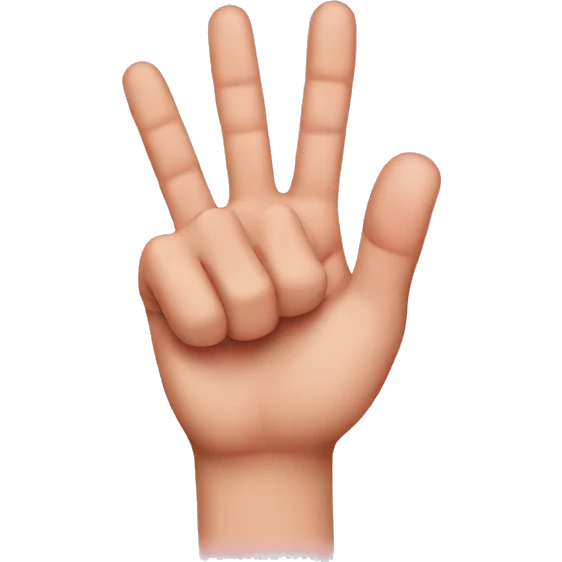 Pinky finger emoji