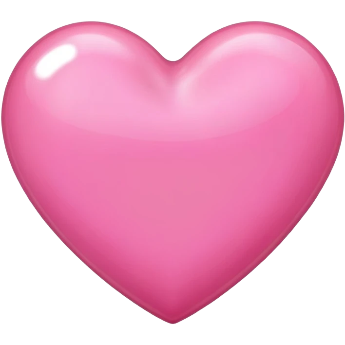 Pink heart emoji