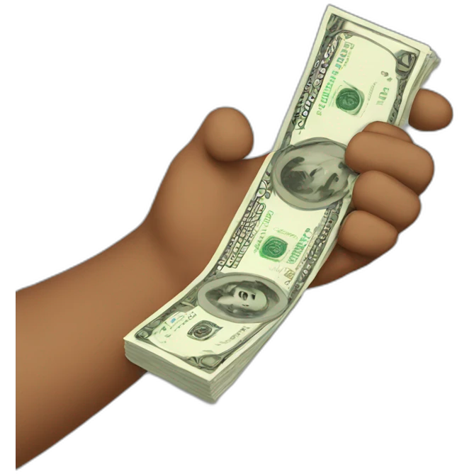 holding money emoji