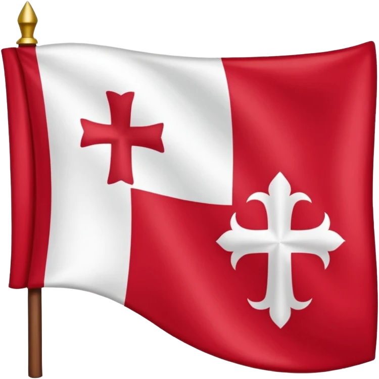 La bandera de la Cruz de Borgoña (o aspa de Borgoña) es un emblema histórico caracterizado por una cruz de San Andrés roja, formada por dos troncos desgajados con nudos (tipo aspa), sobre un fondo blanco. emoji
