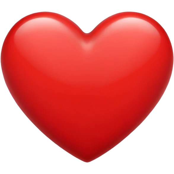 red heart emoji