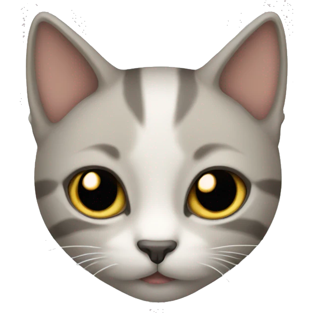 neutral kitty face emoji