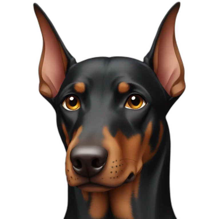 Doberman  emoji