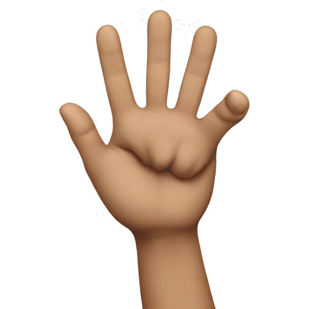 Finger gun emoji