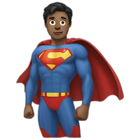 super man emoji