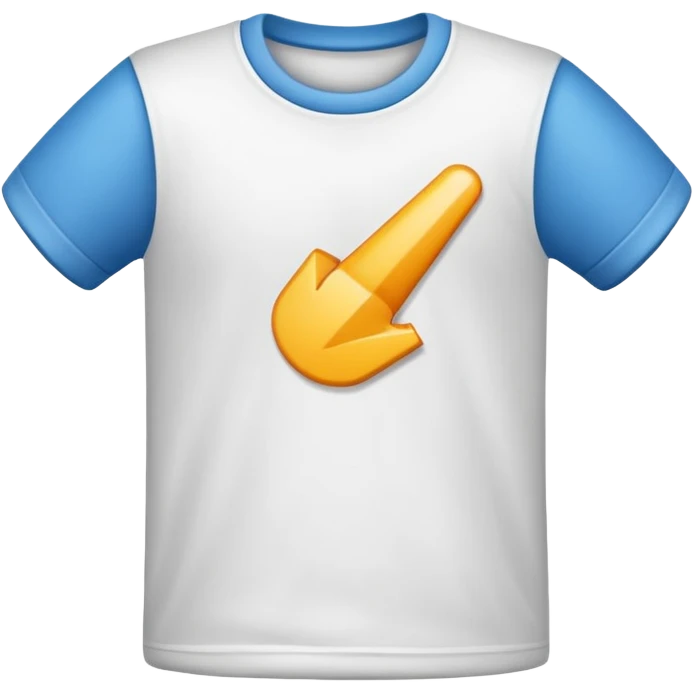 a cursor clicking on a tshirt icon emoji