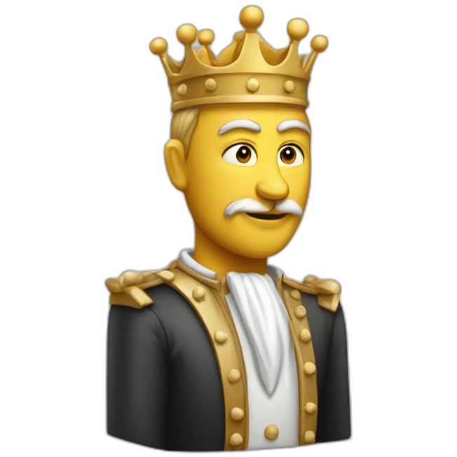 chess’s piece king emoji
