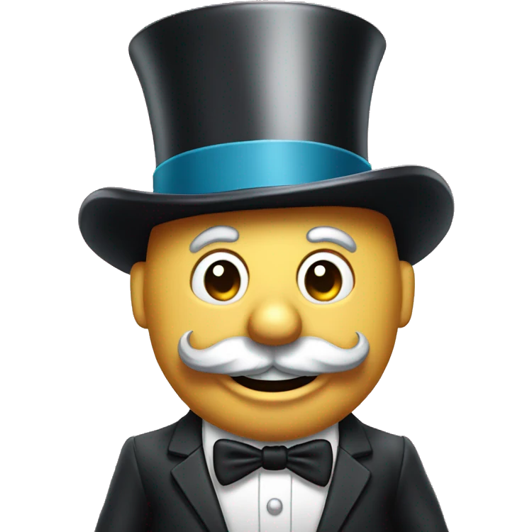 Mr Monopoly emoji