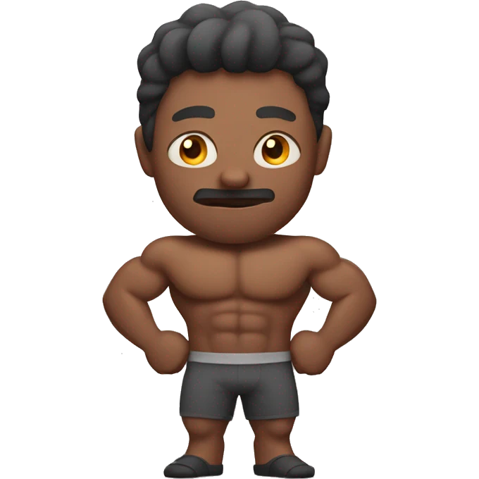 man with muscles emoji