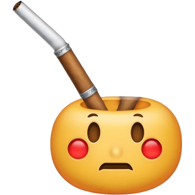 blunt smoke emoji